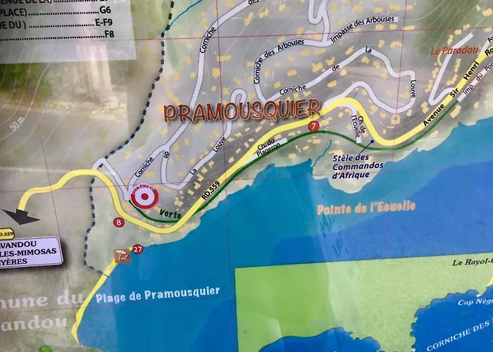 Апартаменты Duplex Pramousquier Lavandou Райоль-Канадель-сюр-Мер